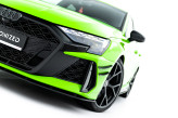 Maxton Design spoiler predného nárazníka Street Pro AUDI RS3 8Y Sportback po FL - čierny 