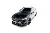 Maxton Design spoiler predného nárazníka CUPRA Leon ST/Hatchback po FL Ver.1 - čierny lesklý