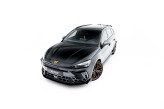 Maxton Design spoiler predného nárazníka Street Pro CUPRA Leon ST/Hatchback po FL - čierno červený + lesklé krídielka