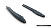 Maxton Design bočné spoilery zadného nárazníka CUPRA Leon ST po FL Ver.2 - čierny lesklý 