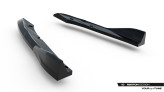 Maxton Design bočné spoilery zadného nárazníka CUPRA Leon ST po FL Ver.3 - čierny lesklý 