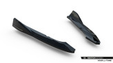 Maxton Design bočné spoilery zadného nárazníka CUPRA Leon ST po FL Ver.5 - čierny lesklý 
