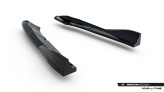 Maxton Design bočné spoilery zadného nárazníka CUPRA Leon ST po FL Ver.5 - čierny lesklý 