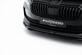 Maxton Design spoiler predného nárazníka ŠKODA Superb IV Sportline Ver.1 - čierny lesklý
