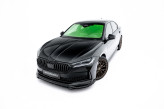 Maxton Design spoiler predného nárazníka ŠKODA Superb IV Sportline Ver.1 - čierny lesklý