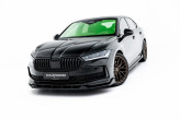 Maxton Design spoiler predného nárazníka ŠKODA Superb IV Sportline Ver.2 - čierny lesklý