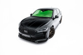 Maxton Design spoiler predného nárazníka ŠKODA Superb IV Sportline Ver.2 - čierny lesklý