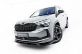 Maxton Design spoiler predného nárazníka ŠKODA Kodiaq II Sportline Ver.1 - čierny lesklý