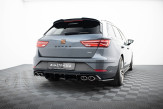 Maxton Design spoiler zadného nárazníka Seat Leon 5F CUPRA ST po FL Ver.3 - čierny lesklý