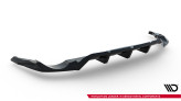 Maxton Design spoiler zadného nárazníka (s vertikálnym rebrovaním) AUDI RS Q8 po FL - čierny lesklý