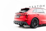 Maxton Design spodné predĺženie strešného spoilera AUDI RS Q8 po FL Ver.2 - čierny lesklý