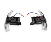 Racingline Performance magnetické pádla radenia DSG prevodovky pod volant VW Polo 5 GTI 6C, Golf 7 & 7.5 GTI/Clubsport/R, Arteon, T-Roc, Tiguan 2 Gen3 MQB - strieborné