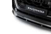 Maxton Design spoiler predného nárazníka AUDI SQ8 / Q8 S-Line po FL - pravý karbón