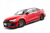 Maxton Design bočné prahové lišty AUDI RS3 8Y Sedan / Sportback Ver.2 - pravý karbón