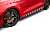 Maxton Design bočné prahové lišty AUDI RS3 8Y Sedan / Sportback Ver.1 - pravý karbón