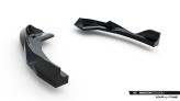 Maxton Design bočné spoilery zadného nárazníka AUDI RS3 8Y Sportback po FL Ver.2 - čierny lesklý