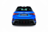 Maxton Design bočné spoilery zadného nárazníka AUDI RS3 8Y Sportback po FL Ver.2 - čierny lesklý