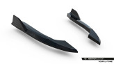 Maxton Design bočné spoilery zadného nárazníka VW Golf VIII R Variant Ver.1 - čierny lesklý
