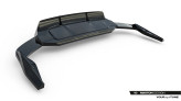 Maxton Design spoiler zadného nárazníka (s vertikálnym rebrovaním) AUDI SQ7 po FL2 - čierny lesklý