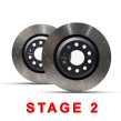 Racingline Performance STAGE 2 sada zadných ventilovaných brzdových kotúčov 310x22mm AUDI A3/S3/RS3 8V/8Y, TTS/TTRS 8S, SQ2, Q3/RSQ3 