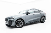Maxton Design bočné prahové lišty AUDI SQ5 / Q5 S-Line III Sportback / SUV - čierny lesklý  