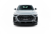 Maxton Design spoiler predného nárazníka AUDI SQ5 / Q5 S-Line III Sportback / SUV - čierny lesklý