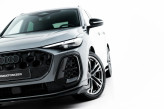 Maxton Design spoiler predného nárazníka AUDI SQ5 / Q5 S-Line III Sportback / SUV - čierny lesklý