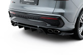 Maxton Design spoiler zadného nárazníka (s vertikálnym rebrovaním) AUDI SQ5 III Sportback / SUV - čierny lesklý