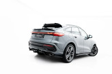 Maxton Design spoiler zadného nárazníka (s vertikálnym rebrovaním) AUDI SQ5 III Sportback / SUV - čierny lesklý