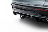Maxton Design spoiler zadného nárazníka (s vertikálnym rebrovaním) AUDI SQ5 III Sportback / SUV - čierny lesklý