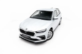 Maxton Design spoiler predného nárazníka ŠKODA Scala po FL - čierny lesklý