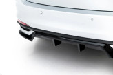 Maxton Design spoiler zadného nárazníka (s vertikálnym rebrovaním) ŠKODA Scala po FL - čierny lesklý