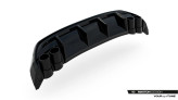 Maxton Design spoiler zadného nárazníka AUDI A3 S-Line 8Y Sportback po FL s čiernou imitáciou koncoviek výfuku
