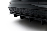 Maxton Design spoiler zadného nárazníka (s vertikálnym rebrovaním) AUDI A3 8Y Sedan po FL - čierny lesklý