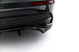 Maxton Design spoiler zadného nárazníka (s vertikálnym rebrovaním) AUDI A3 8Y Sedan po FL - čierny lesklý