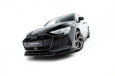 Maxton Design spoiler predného nárazníka AUDI A3 8Y Sedan po FL Ver.2- čierny lesklý