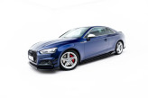 Maxton Design bočné prahové lišty AUDI A5 S-Line / S5 B9 Coupe pred FL Ver.1 - čierny lesklý