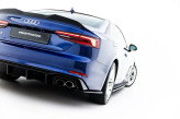 Maxton Design bočné spoilery zadného nárazníka AUDI S5 B9 Coupe pred FL Ver.2 - čierny lesklý