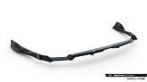 Maxton Design spoiler zadného nárazníka (s vertikálnym rebrovaním) AUDI A6 S-line C9 Ver.4 - čierny lesklý
