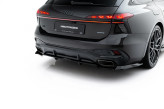Maxton Design spoiler zadného nárazníka (s vertikálnym rebrovaním) AUDI A6 S-line C9 Ver.3 - čierny lesklý