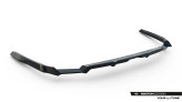 Maxton Design spoiler zadného nárazníka (s vertikálnym rebrovaním) AUDI A6 S-line C9 Ver.3 - čierny lesklý