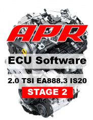 APR Stage 2 336 HP 550 Nm úprava riadiacej jednotky chiptuning Škoda Octavia 3 RS 245 2.0 TSI - S APR 1.dielom výfuku