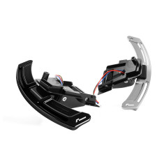 Racingline Performance magnetické pádla radenia DSG prevodovky pod volant VW Polo 5 GTI 6C, Golf 7 & 7.5 GTI/Clubsport/R, Arteon, T-Roc, Tiguan 2 Gen3 MQB - čierne