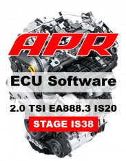 APR Stage 3 IS38 386 HP 550 Nm úprava riadiacej jednotky chiptuning VW Golf 7 GTI Performance 2.0 TSI