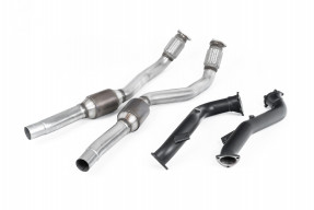 Milltek Sport Downpipe 1. diel výfuku AUDI S6 S7 C7 RS6 RS7 C7 - so športovým katalyzátorom na Milltek catback