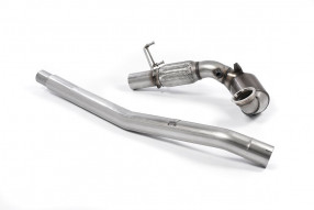 Milltek Sport Downpipe 1. diel výfuku AUDI TTS 8S - bez katalyzátora na sériový catback