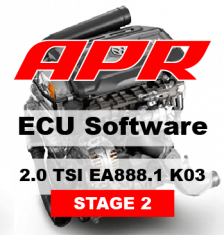 APR Stage 2 278 HP 464 Nm úprava riadiacej jednotky chiptuning VW Golf 6 GTI Scirocco 2.0 TSI - S APR 1.dielom výfuku