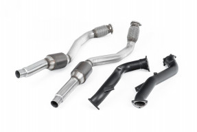 Milltek Sport Downpipe 1. diel výfuku AUDI S6 S7 C7 RS6 RS7 C7 - so športovým katalyzátorom na sériový catback