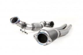 Milltek Sport Downpipe 1. diel výfuku AUDI TTRS 8S RS3 8V - so športovým katalyzátorom