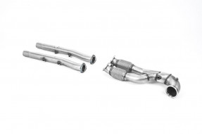 Milltek Sport Downpipe 1. diel výfuku AUDI TTRS 8S RS3 8V GPF - bez katalyzátora a GPF